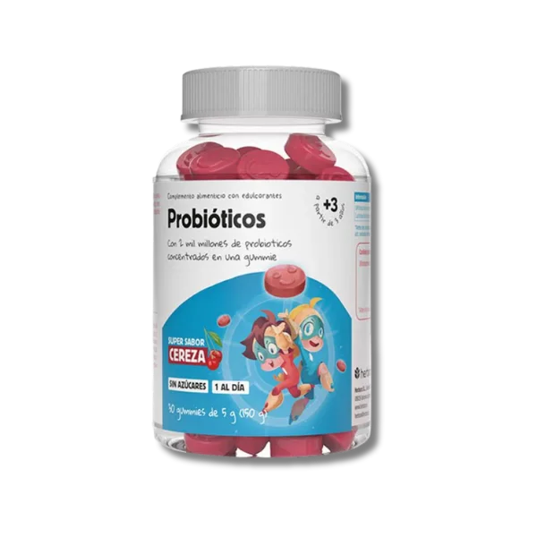 [8426494120093] Gominolas probióticos - 60 gummies - Herbora