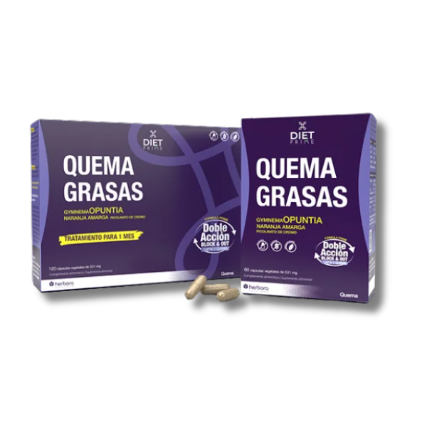 [8426494241026] Quemagrasas - 120 cápsulas - Herbora