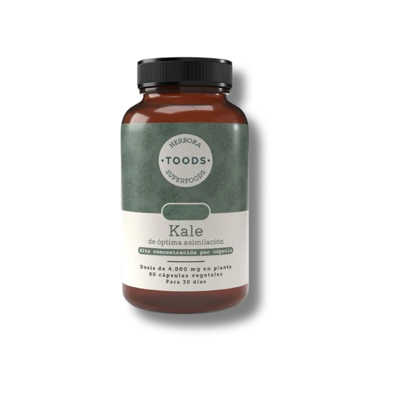 Toods Kale - 60 cápsulas - Herbora