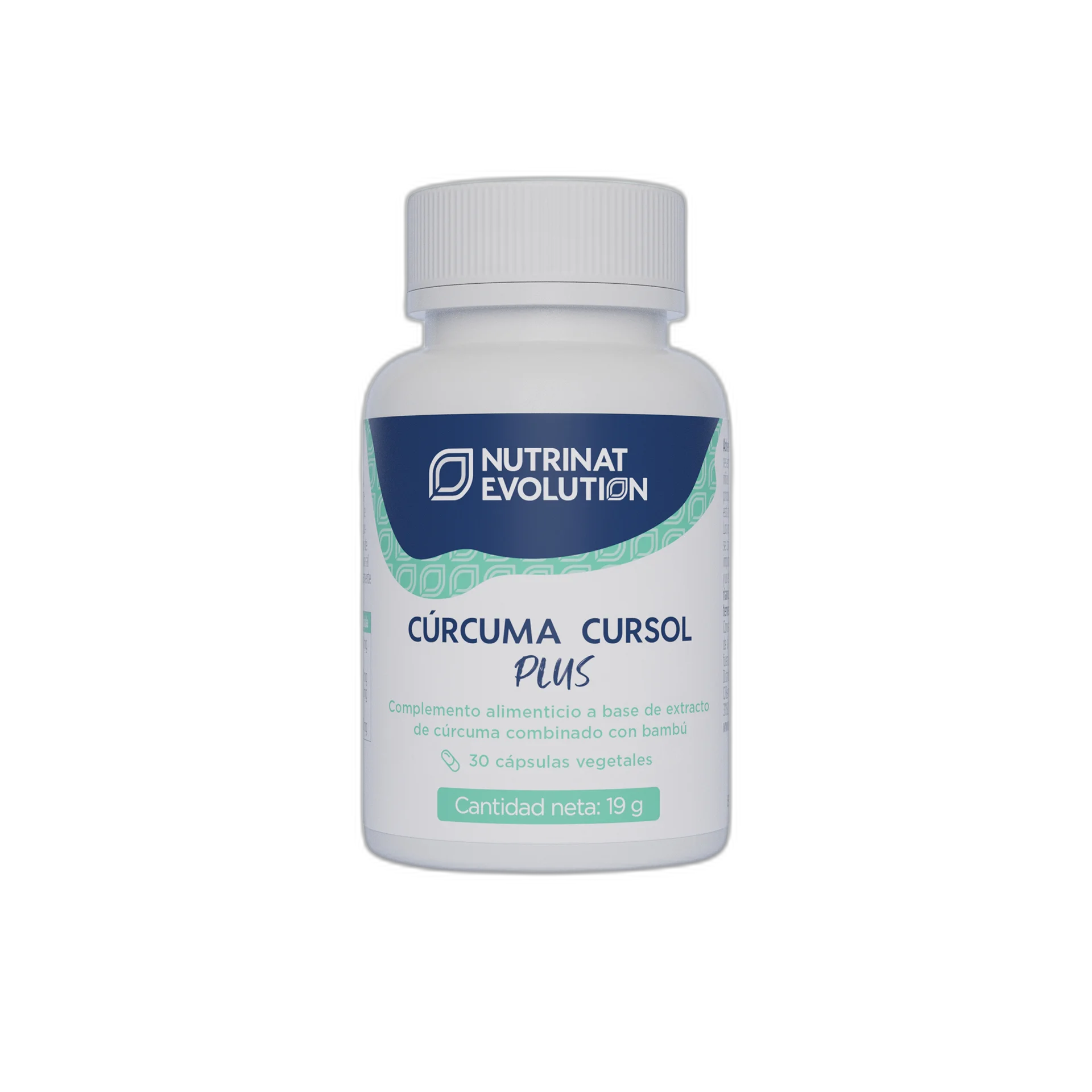 [8437010204487] Cúrcuma Cursol Plus   - 30 cápsulas vegetales - Nutrinat Evolution