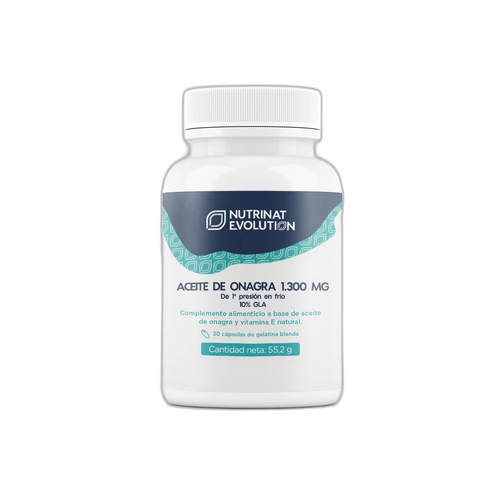 [8437010204258] Aceite De Onagra 1.300 Mg - 30 cápsulas  - Nutrinat Evolution