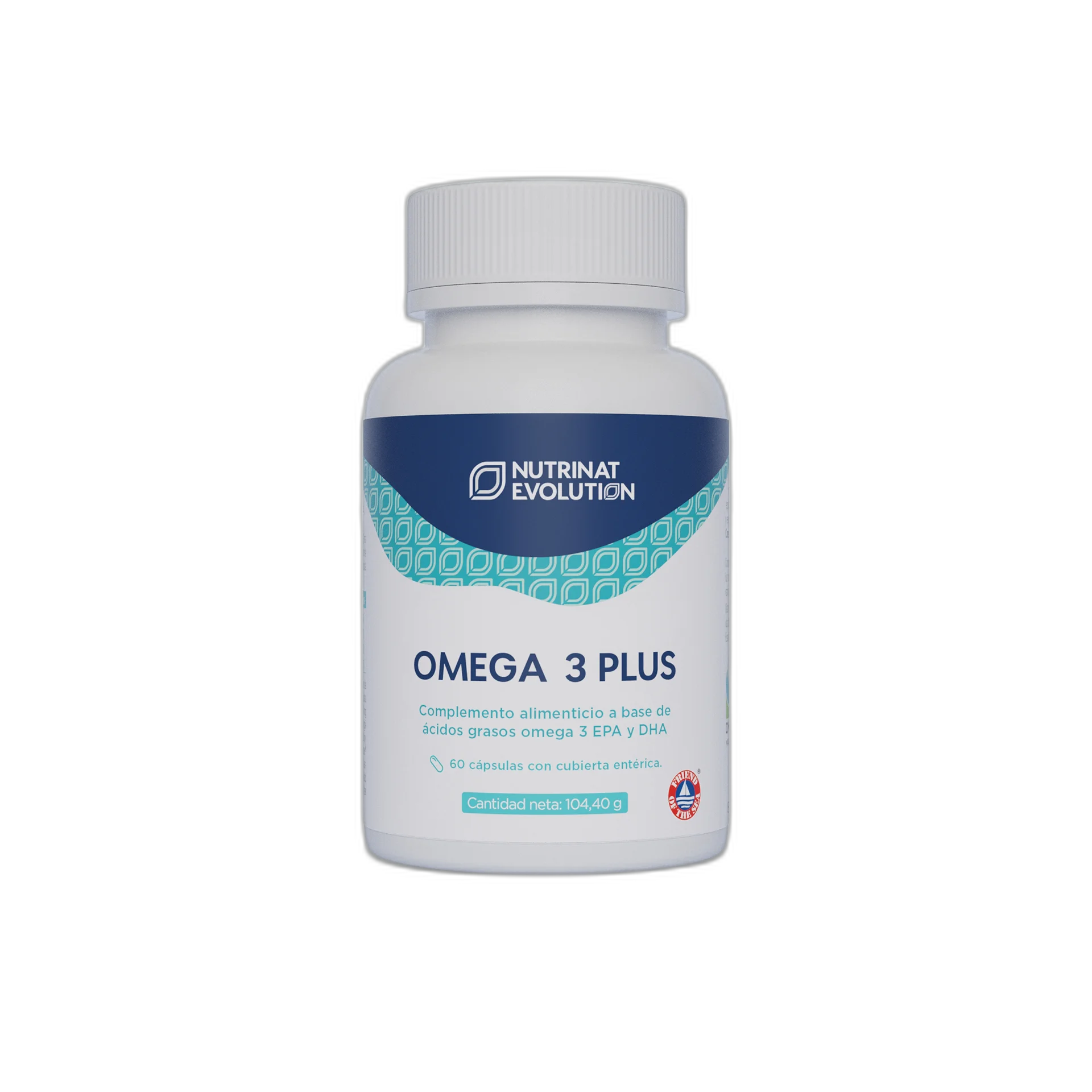Omega 3 Plus - 60 cápsulas - Nutrinat Evolution