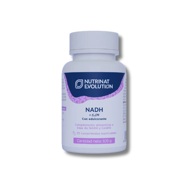 NADH + CoQ10 - 30 comprimidos - Nutrinat Evolution