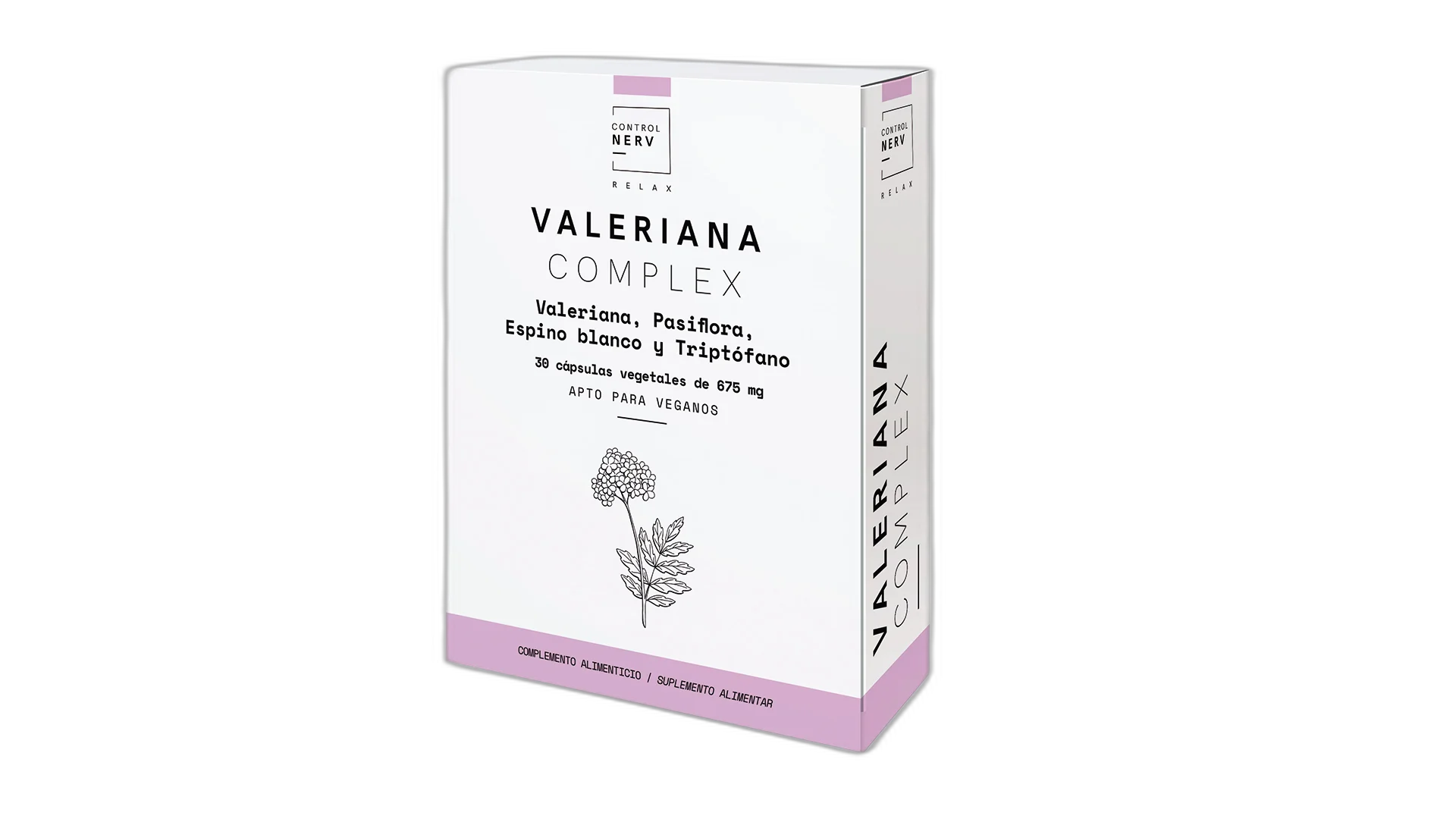 Valeriana Complex - 30 cápsulas vegetales - Herbora