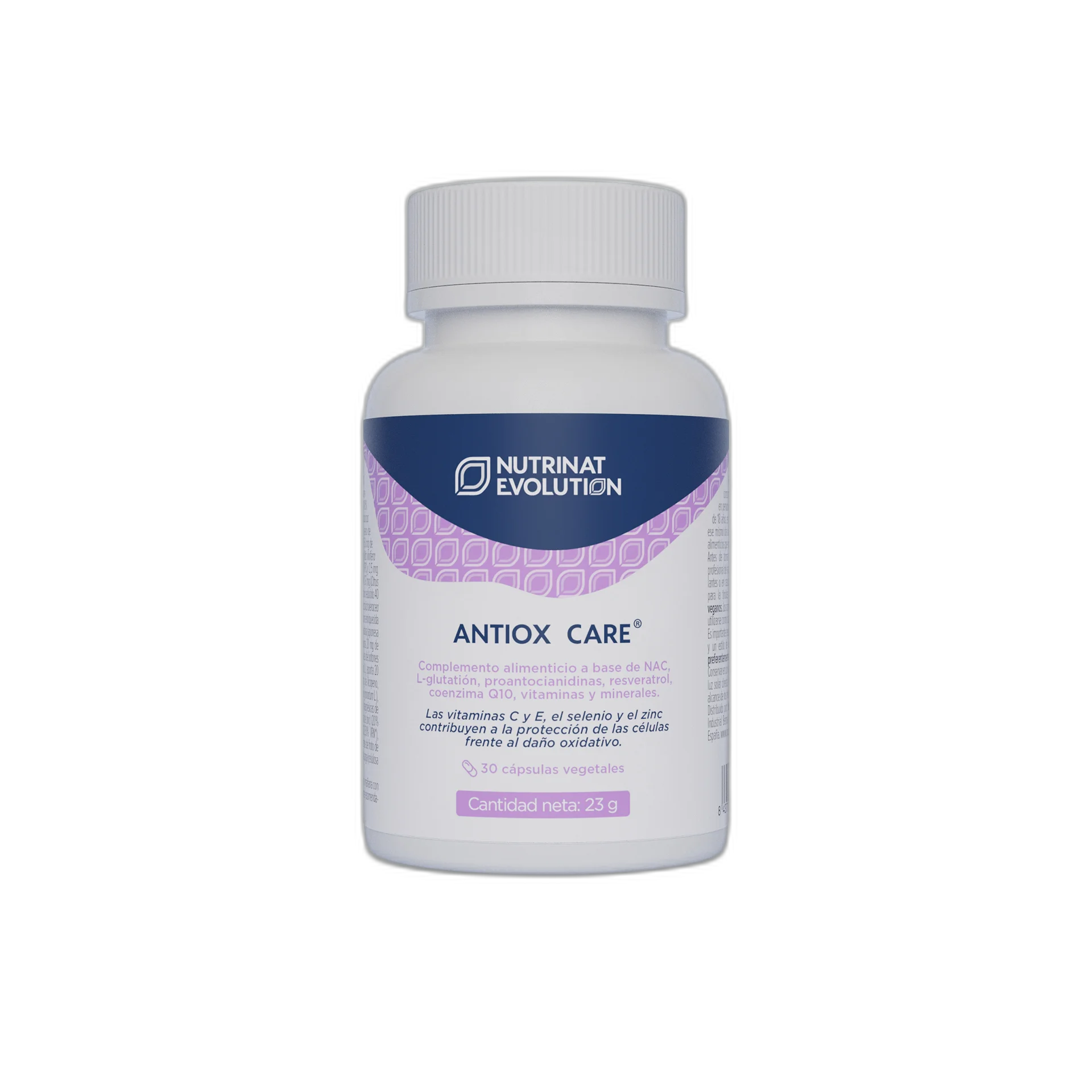 Antiox Care® - 30 cápsulas vegetales - Nutrinat Evolution