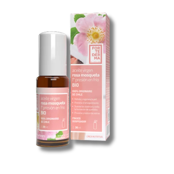 [8426494104031] Aceite de rosa mosqueta virgen de primera presión en frío (BIO) - 30 ml - Herbora
