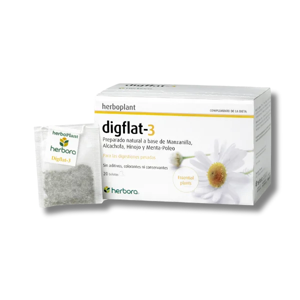 Digflat-3 - 20 bolsitas - Herbora