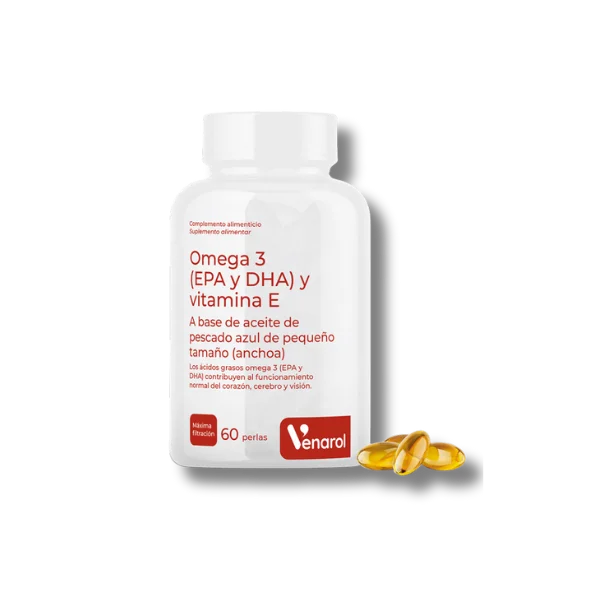 Omega 3 EPA y DHA - 60 perlas - Herbora