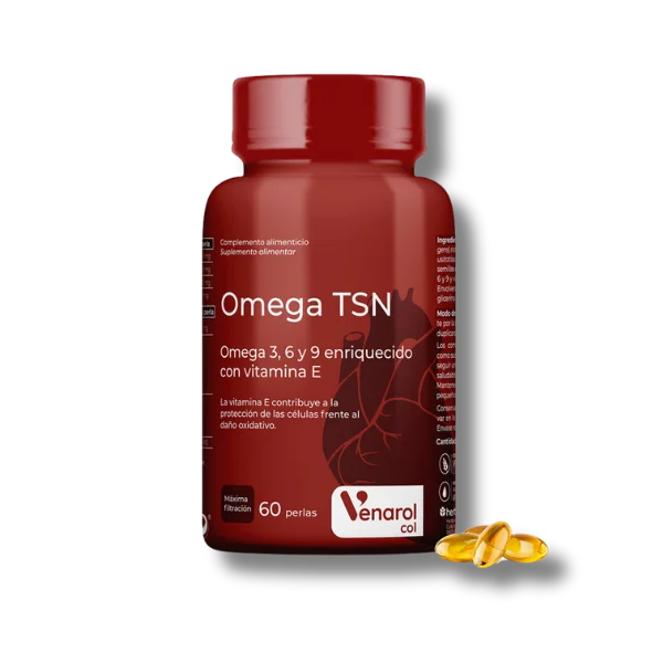 [8426494211029] Omega TSN - 60 perlas - Herbora