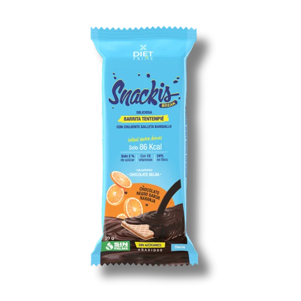 [8426494244058] Snackis choco-naranja - 20 gramos - Herbora