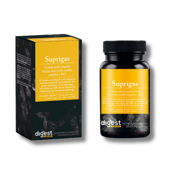 [8426494161027] Suprigas - 30 cápsulas vegetales - Herbora