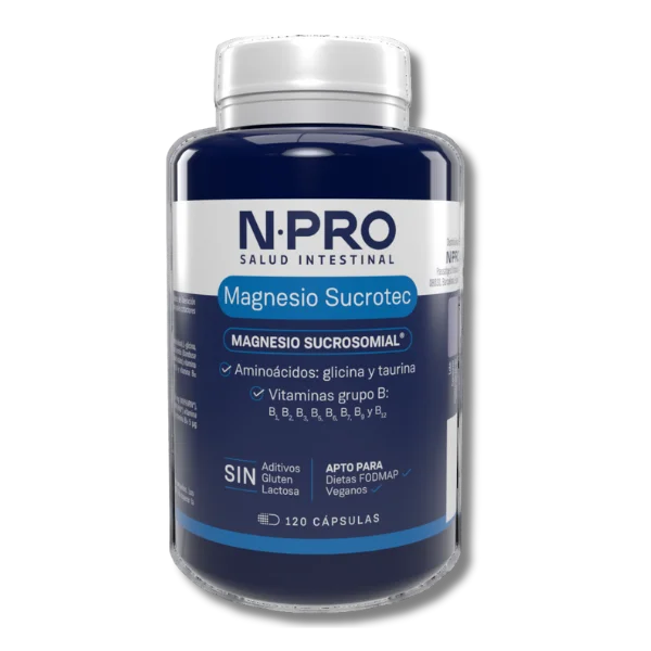 Magnesio Sucrotec - 120 capsulas - NPro